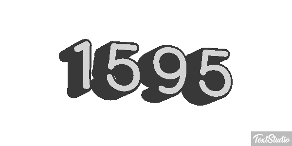 1595 Texteffekt