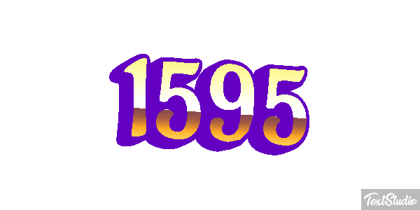 1595 Texteffekt