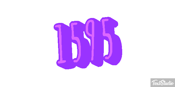 1595 Texteffekt