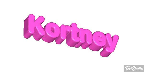 Kortney Text effect