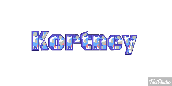 Kortney Text effect