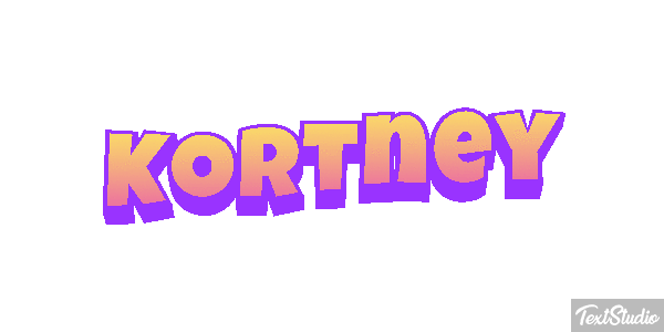 Kortney Text effect