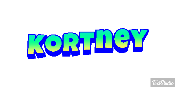 Kortney Text effect