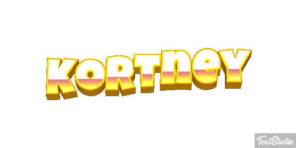 Kortney Text effect