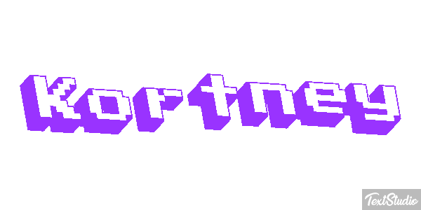 Kortney Text effect