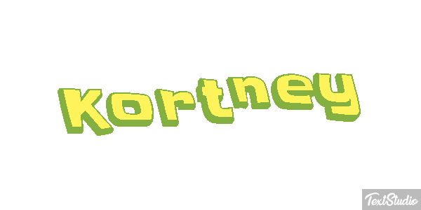 Kortney Text effect