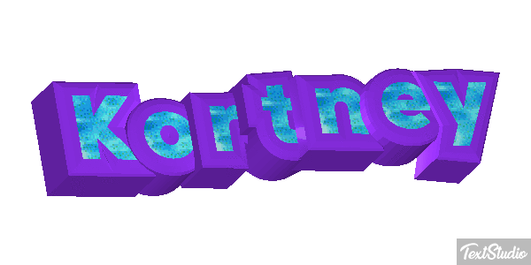 Kortney Text effect