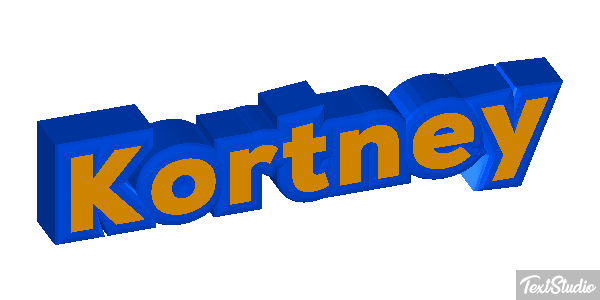 Kortney Text effect