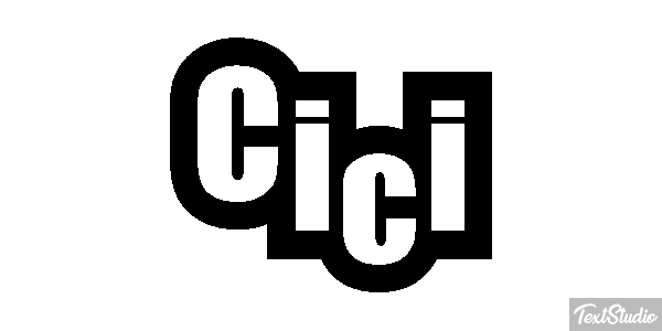 Cici Text effect