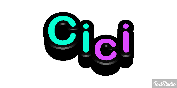 Cici Text effect