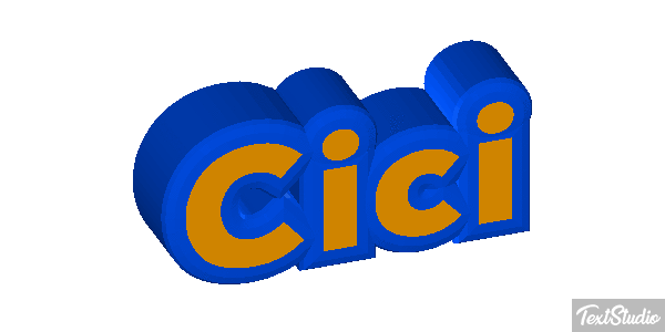 Cici Text effect