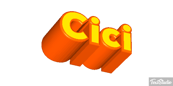 Cici Text effect