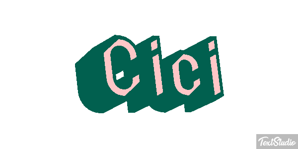 Cici Text effect
