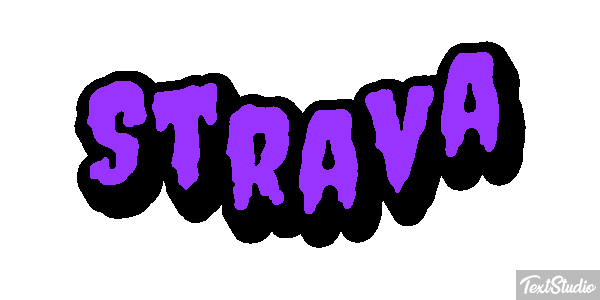 Strava Efecto de texto