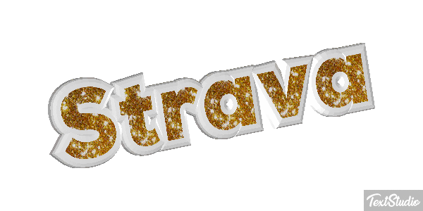 Strava Efecto de texto