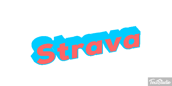Strava Efecto de texto