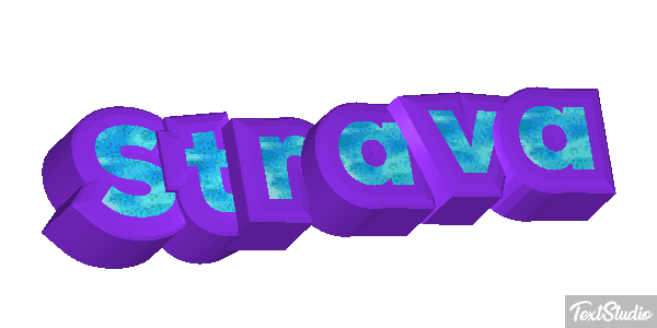 Strava Efecto de texto