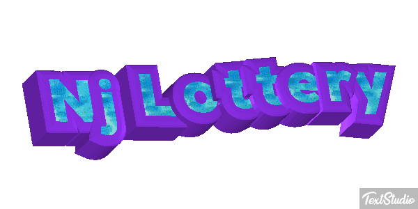Nj Lottery Efeito do texto