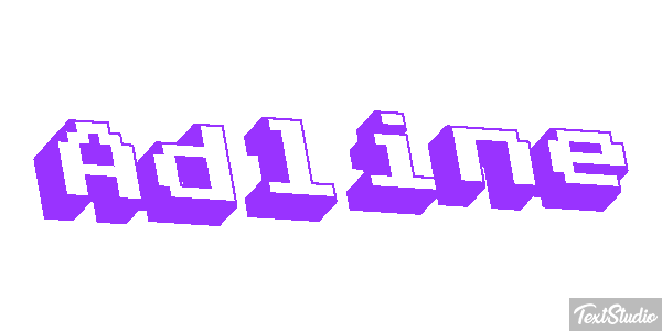 Adline Efecto de texto