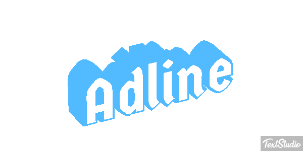 Adline Efecto de texto