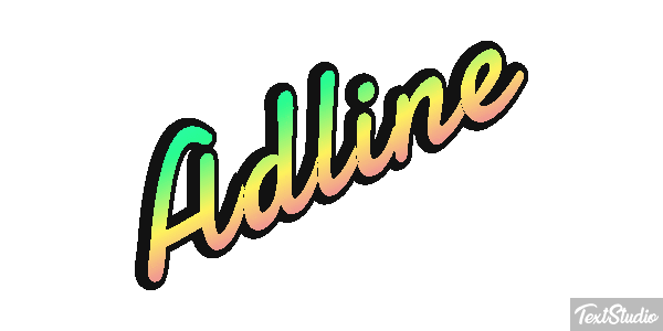 Adline Efecto de texto