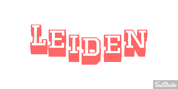 Leiden テキスト効果
