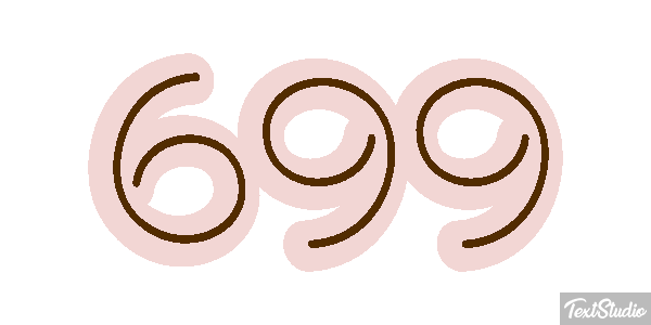 699 テキスト効果