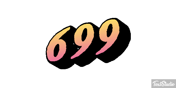 699 テキスト効果