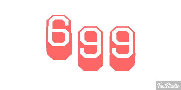 699 テキスト効果