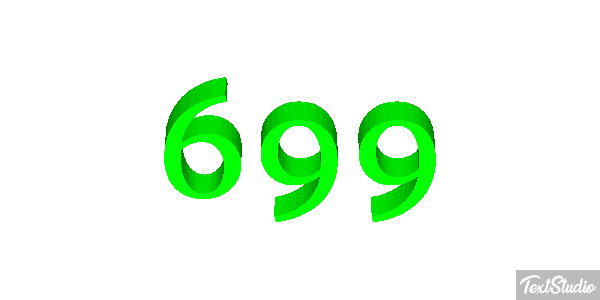 699 テキスト効果