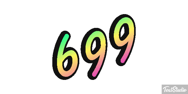 699 テキスト効果
