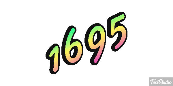 1695 Efekt tekstowy