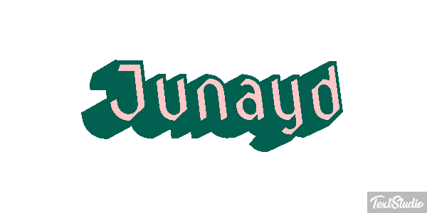 Junayd Tekst effect