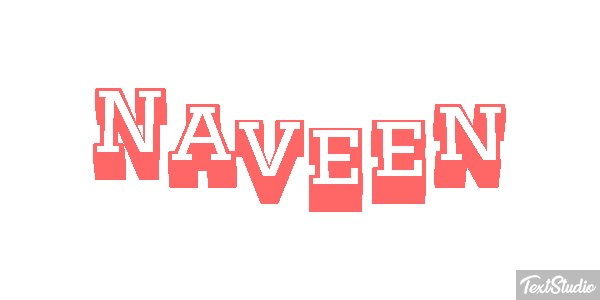 Naveen テキスト効果