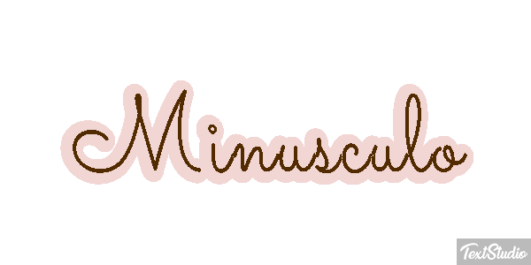 Minúsculo Effetto testo