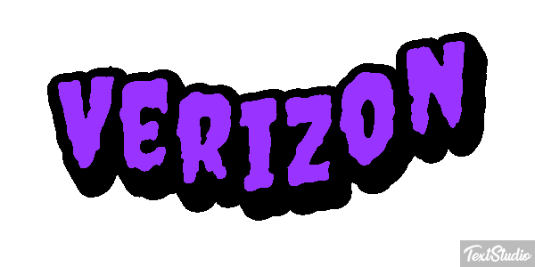 Verizon Efecto de texto