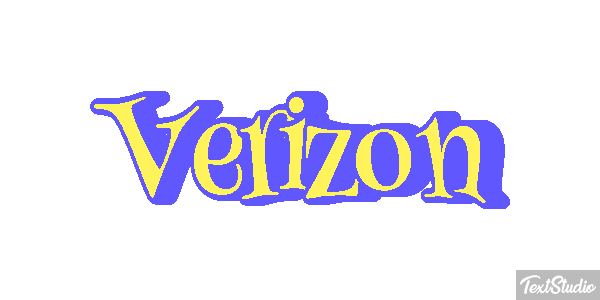 Verizon Efecto de texto