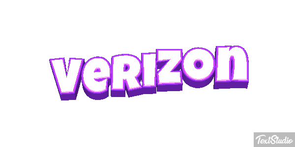 Verizon Efecto de texto