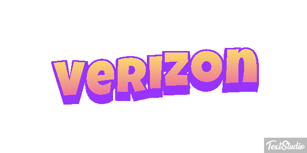 Verizon Efecto de texto