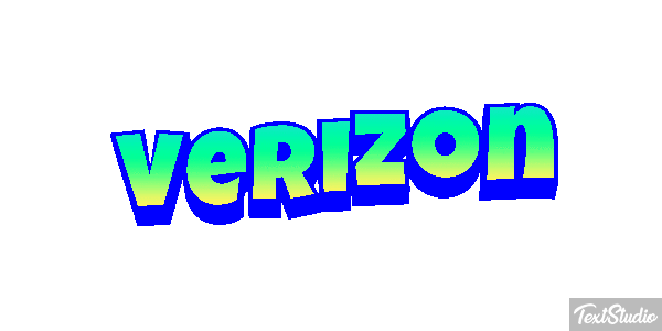 Verizon Efecto de texto