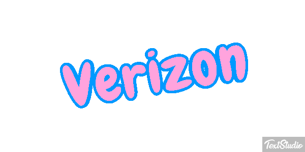 Verizon Efecto de texto