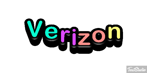 Verizon Efecto de texto