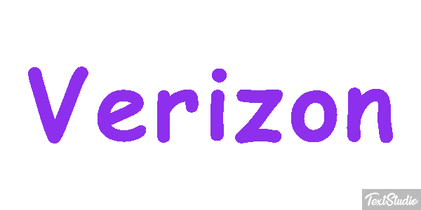 Verizon Efecto de texto