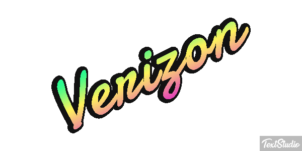 Verizon Efecto de texto