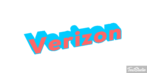 Verizon Efecto de texto