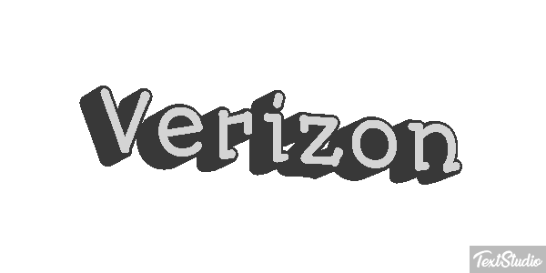 Verizon Efecto de texto