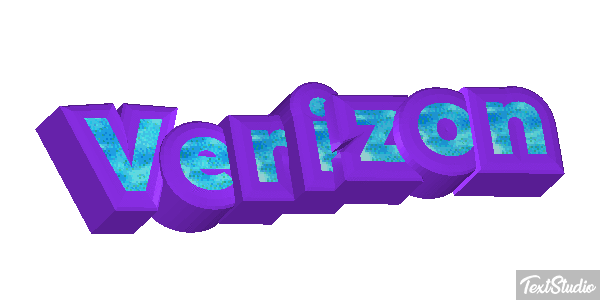Verizon Efecto de texto