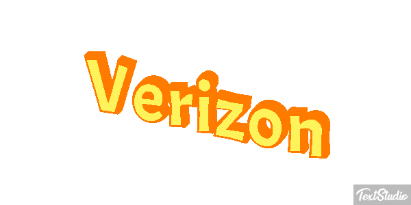 Verizon Efecto de texto