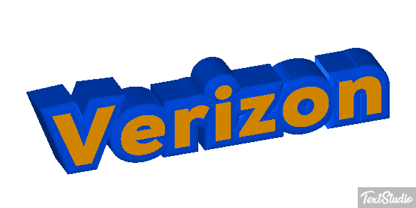 Verizon Efecto de texto