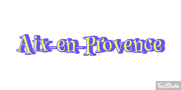 Aix-en-Provence Effetto testo